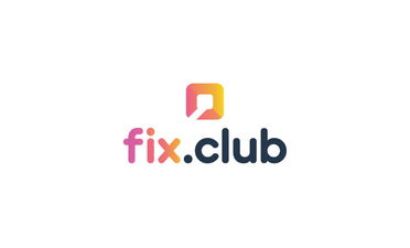Fix.club - Creative brandable domain for sale