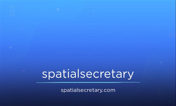 SpatialSecretary.com