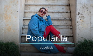 Popular.la - Creative brandable domain for sale