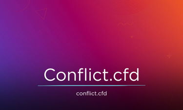Conflict.cfd - Creative brandable domain for sale