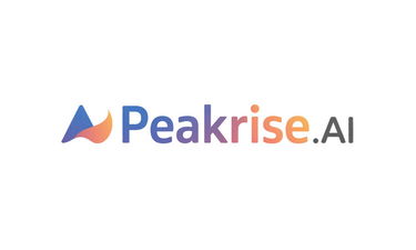 PeakRise.ai - Creative brandable domain for sale