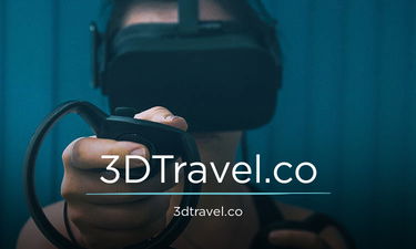 3DTravel.co - Creative brandable domain for sale