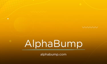 AlphaBump.com - Creative brandable domain for sale