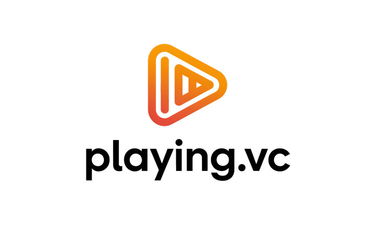 Playing.vc - Creative brandable domain for sale