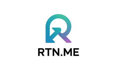 RTN.me - Creative brandable domain for sale