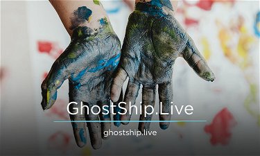 GhostShip.Live - Creative brandable domain for sale