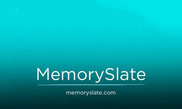 MemorySlate.com - Creative brandable domain for sale
