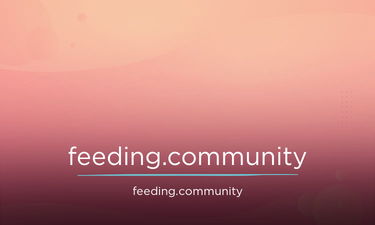 feeding.community - Creative brandable domain for sale