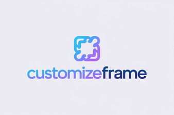 CustomizeFrame.com - Creative brandable domain for sale