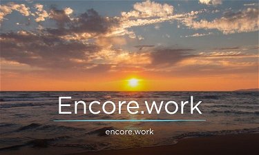 Encore.work - Creative brandable domain for sale