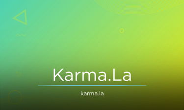 Karma.La - Creative brandable domain for sale