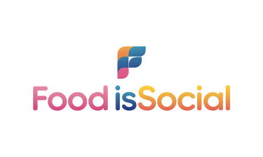 FoodIsSocial.com - Creative brandable domain for sale