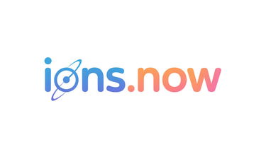 Ions.now - Creative brandable domain for sale