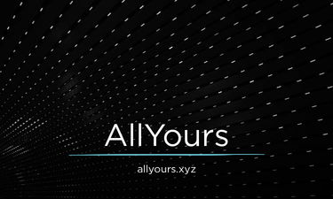 AllYours.xyz - Creative brandable domain for sale