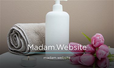 Madam.Website - Creative brandable domain for sale