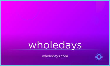 WholeDays.com - Creative brandable domain for sale
