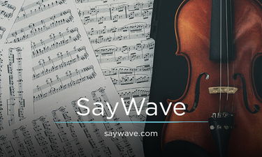 SayWave.com - buy Creative premium domains