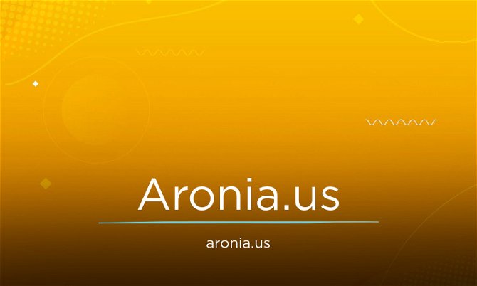 Aronia.us