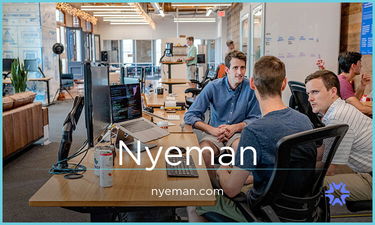 Nyeman.com - Creative brandable domain for sale