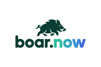 Boar.now - Creative brandable domain for sale