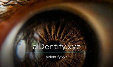 AiDentify.xyz - Creative brandable domain for sale