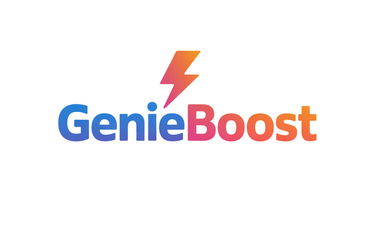 GenieBoost.com - Creative brandable domain for sale