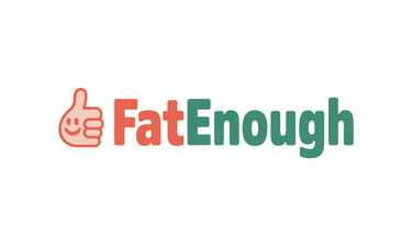 FatEnough.com - Creative brandable domain for sale