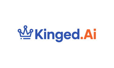 Kinged.AI - Creative brandable domain for sale