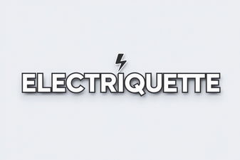 Electriquette.com - Creative brandable domain for sale