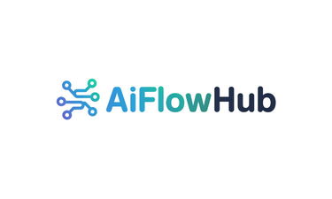 AiFlowHub.com - Creative brandable domain for sale