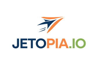 Jetopia.io - Creative brandable domain for sale