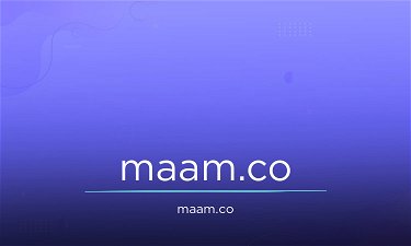 Maam.co - Creative brandable domain for sale