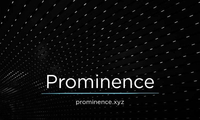 Prominence.xyz