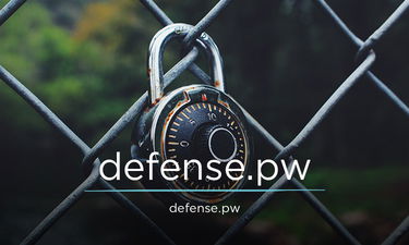 Defense.pw - Creative brandable domain for sale