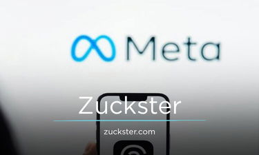 Zuckster.com - Creative brandable domain for sale