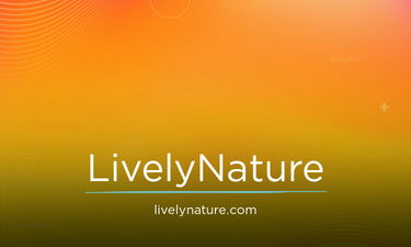 LivelyNature.com - Creative brandable domain for sale