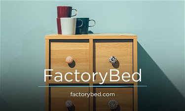 FactoryBed.com - Creative brandable domain for sale