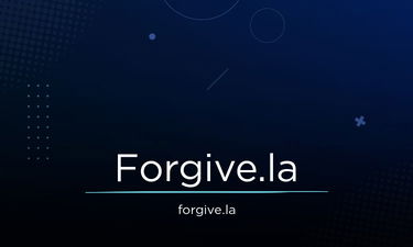 Forgive.la - Creative brandable domain for sale