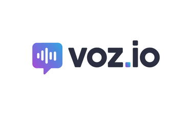 VOZ.io - Creative brandable domain for sale