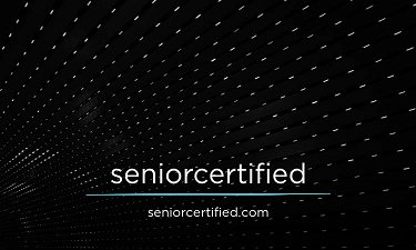 SeniorCertified.com - Creative brandable domain for sale