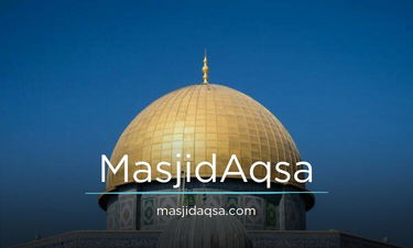 MasjidAqsa.com - Creative brandable domain for sale