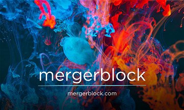 MergerBlock.com - Creative brandable domain for sale