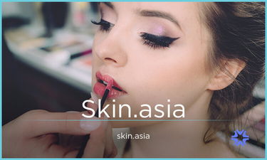 Skin.Asia - Creative brandable domain for sale