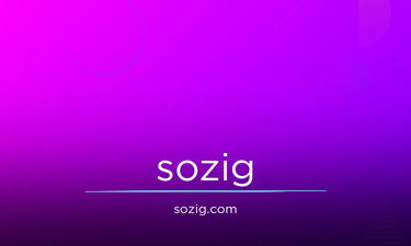 Sozig.com - Creative brandable domain for sale