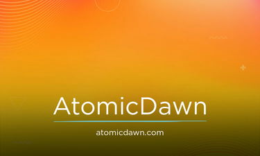 AtomicDawn.com - Creative brandable domain for sale