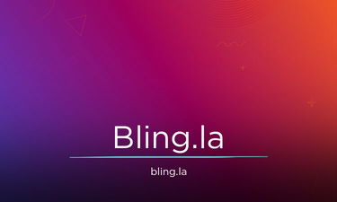 Bling.la - Creative brandable domain for sale