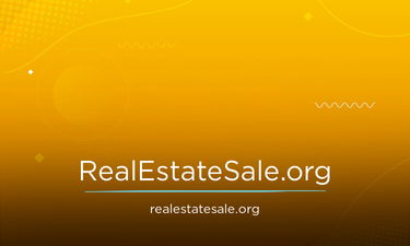 RealEstateSale.org - Creative brandable domain for sale