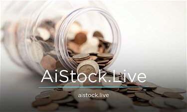 AiStock.Live - Creative brandable domain for sale